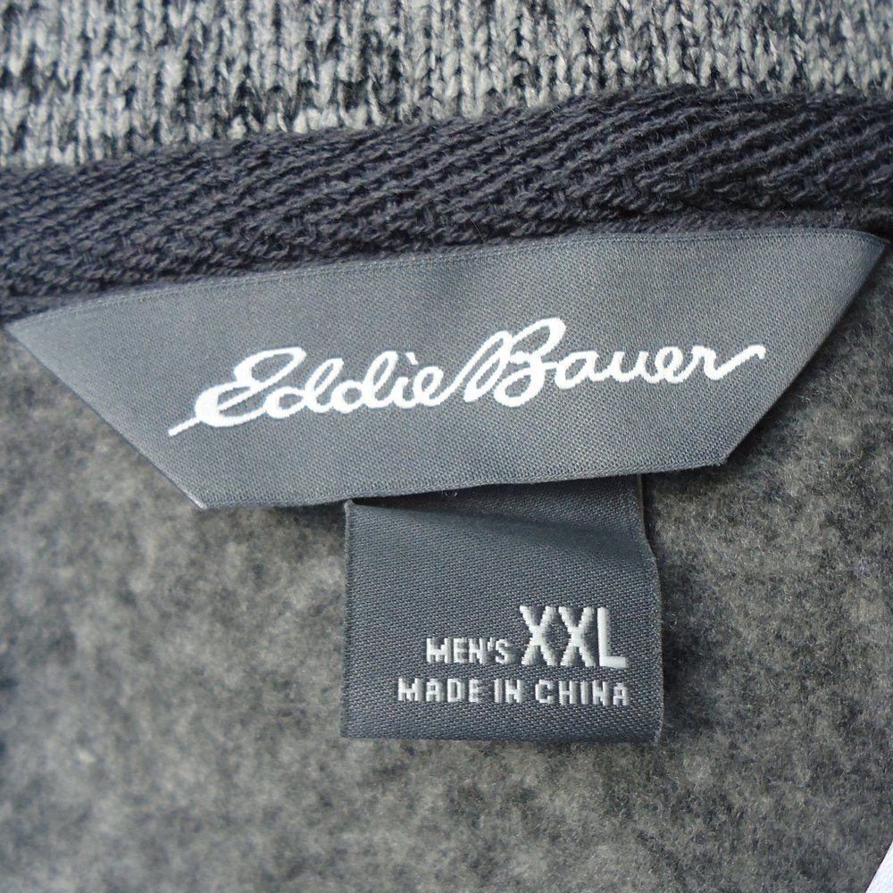 NWOT. SIZE XXL. Eddie Bauer Radiator fleece snap mock pullover. - Picture 16 of 16